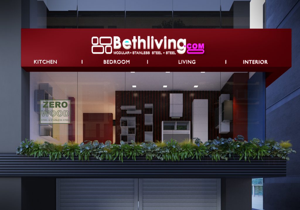 Bethliving office home interior modular kitchen home design