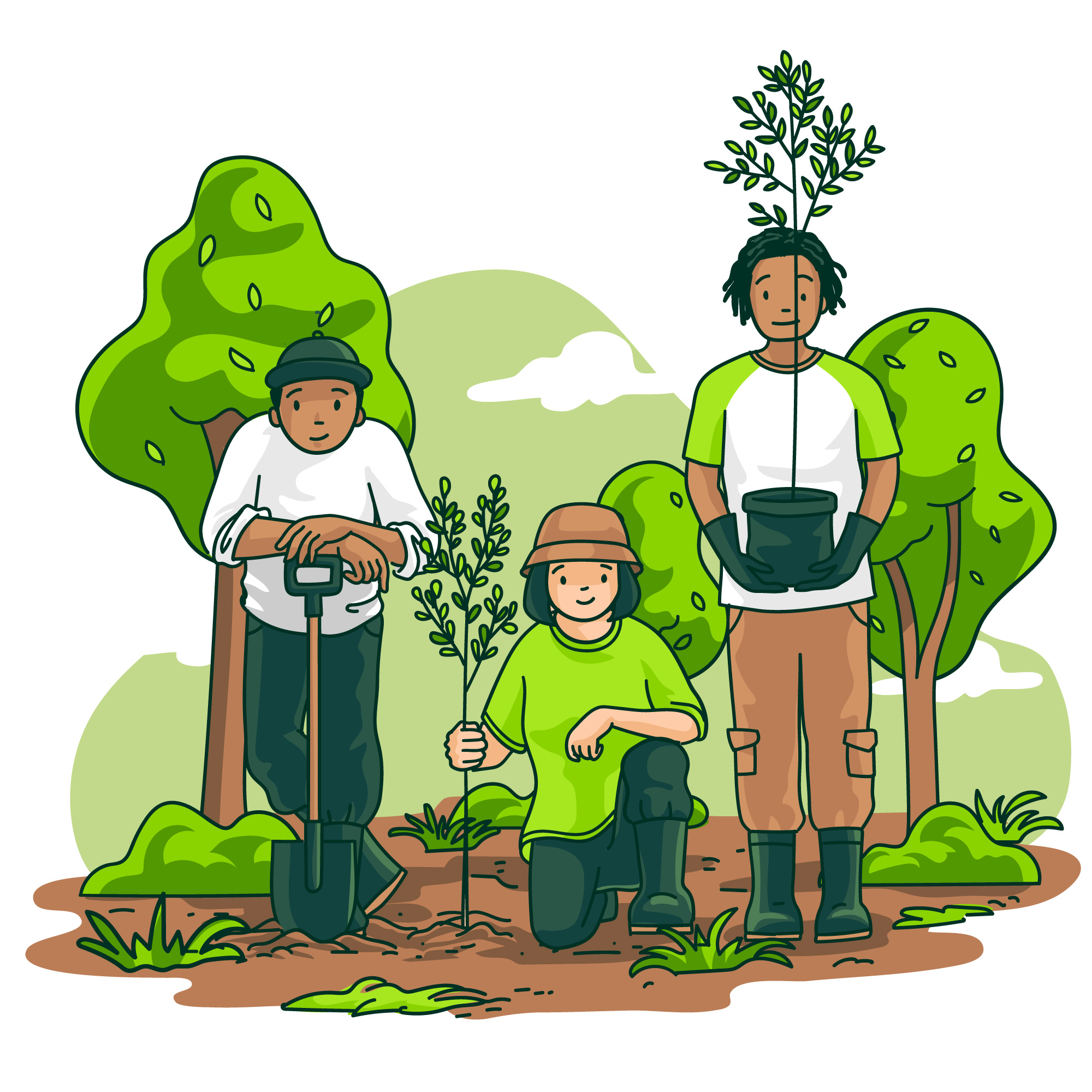 Preventing illegal logging in Indian forests.